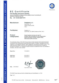 EC Certificate No. G1 180532247014