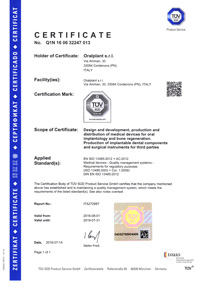 Certificate N°  Q50322470015 Rev.00