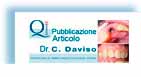 Pubblicazione Articolo Dr. Cristiano Daviso nella rivista Quintessenza Internazionale-2009